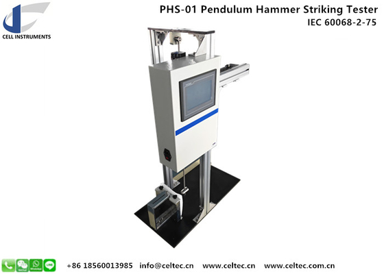 China IEC 60068-2-75 Pendulum Hammer Striking Tester impact testing machine impact resistance test pendulum impact tester supplier