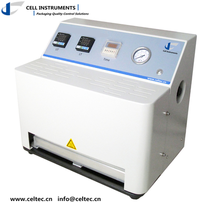 China Aseptic Bag Heat Seal Tester Heat Sealer for lab use supplier