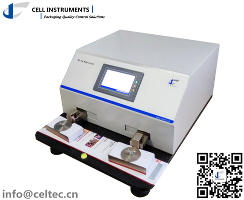 China Abrasion resistance rub tester TAPPI T830 ASTM D5264 Printed or coated surface of paper ink rub tester supplier