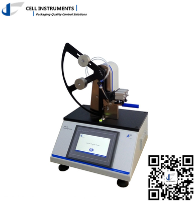 China Elmendorf pendulum type tearing tester gf/mN units touch screen operation pneumatic release microprinter supplier