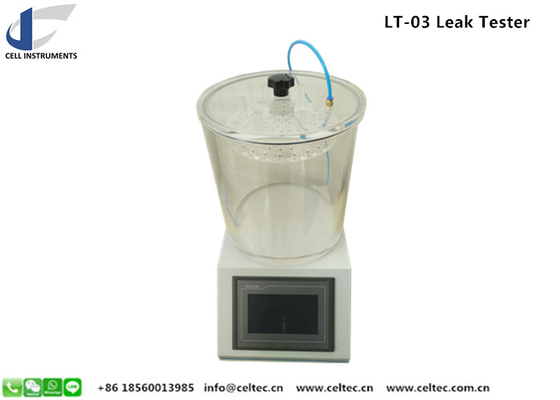 China ASTM ISO Standard Package Leak Tester Vacuum Pressure Negative Leaking Test Machine Touch Screen With Warranty supplier