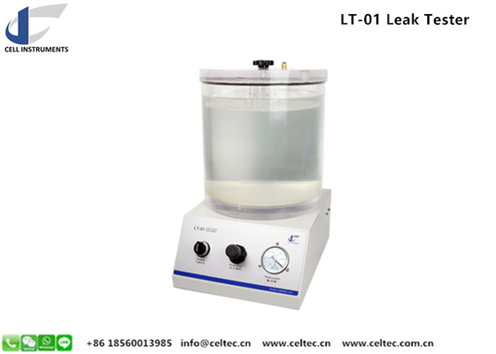 China Lab use offline Plastic Bottle Leak Tester Airproof tester for Packaging Material ASTM D3078 supplier