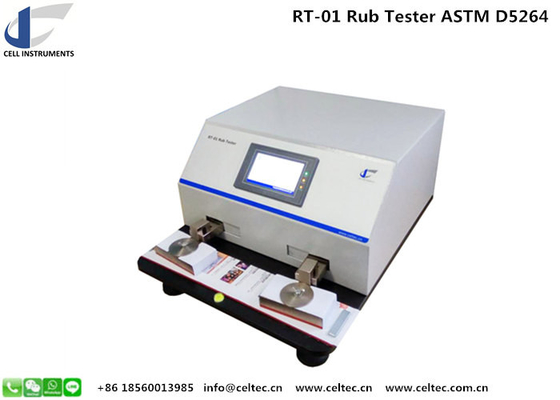 China TAPPI T830 and ASTM D5264 Standard rub tester Printed material ink rub tester Digital Printing Ink Rub Abrasion Tester supplier