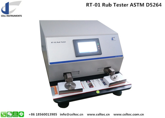 China Cardboard Paper Ink Rub Resistance Tester Film Ink Layer Abrasion Testing Machine supplier