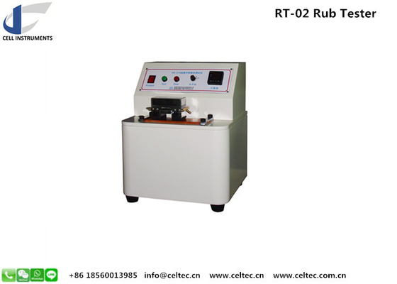 China Printing Paper Label Wet Smear and Transfer Testing Machine Ink Rub Tester supplier