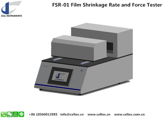 China ISO 14616 Heatshrinkable films shrink force and rate tester Shrinkage tester supplier