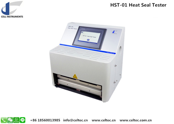 China Heat Seal Tester Plastic Heat Sealer ASTM F2029 Plastic Film Heat Sealing Hot Tack Test Machine supplier