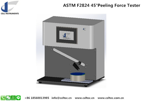 China PACKAGE PEELABLE LIDS  ASTM F2824  SEALED LID 45 DEGREE PEELING FORCE TESTER Forty FIVE DEGREE PEELING TESTER supplier