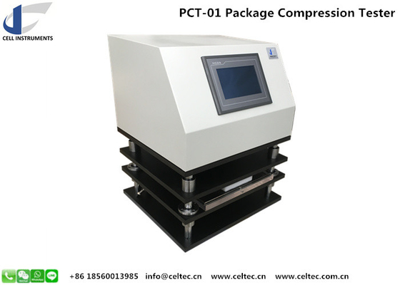 China IV liquid bag compressivce force tester Pouch compression tester Mechnical BCT tester for carton supplier