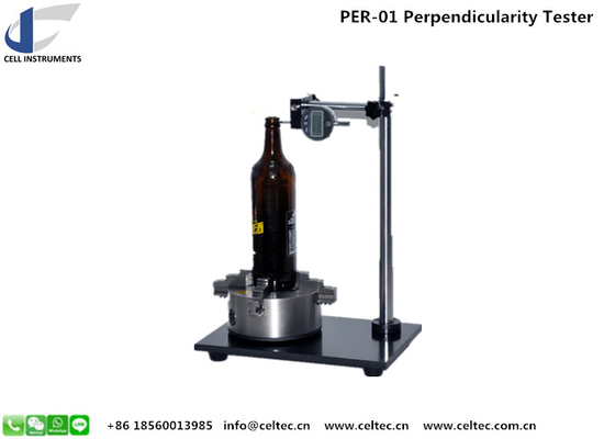 China Coaxial Tester Bottle perpendicularity tester PET bottle wall thickness perpendicular tester supplier