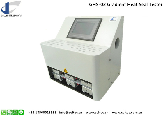 China Five Points Gradient Heatsealability Tester Plc Controlled And Hmi Touch Screen High End Heat Seal Tester ASTM F2029 supplier