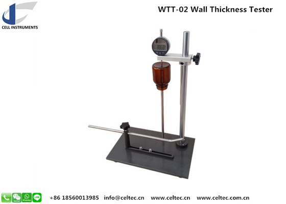 China PET Bottle Wall Thickness Tester Food Tray Thickness Tester Plastic Bottle Tester supplier