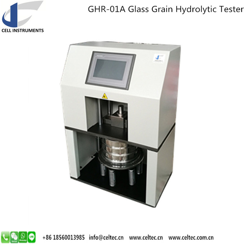 Glass grain mortar and pestle Automatic sampling machine for glass