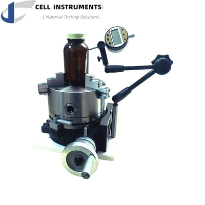 Perpendicularity Testing Instrument For Bottle And Cylinder Quality Testing In Lab ISO 9008 Verticality Deviation Tester