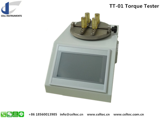 Ditigal torque meter for PET container Bottle cap lid open and closing torque tester