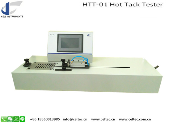 Hot Tack Tester HTT-02 ASTM F1921 Hot Tack Method B Polymer Heat Seal And Hot Tack Tester