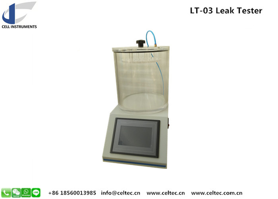 Gross Leakage Tester For Food Package In Vacuum Chamber 0~-90 KPa Cell Instruments LT-03 leak tester