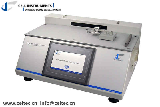 Material Friction Tester Static And Kinetic COF Tester ASTM D1894 ISO 8295
