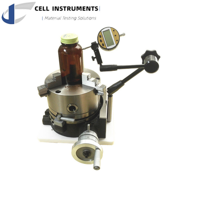 precise Bottle Verticality Deviation Instrument For Glass/Plastic Bottle ISO 9008 Verticality Testing Instruments