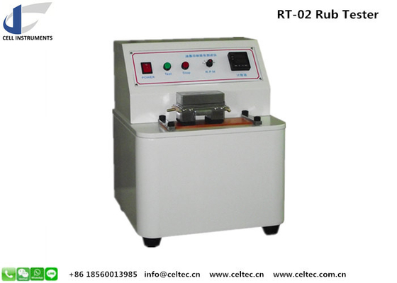 Cardboard Paper Ink Rub Resistance Tester Film Ink Layer Abrasion Testing Machine