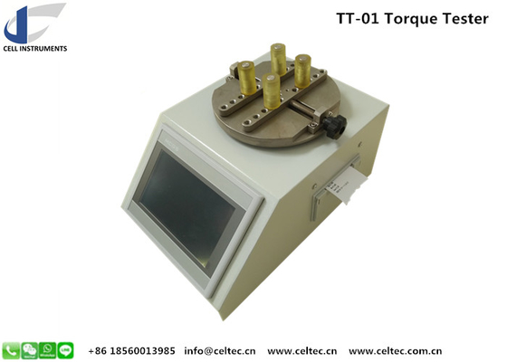 Digital Torque Tester Cap Closure Twisting Force Tester ASTM D 2063 ASTM D3198 Torque Tester