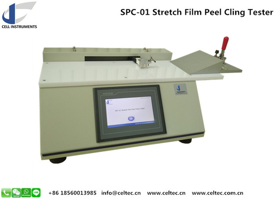 Pvc Wrapping Film Cling Peeling Force Test Machine Model Spc-01 Stretch Film Two Layer Wrapping Force Tester