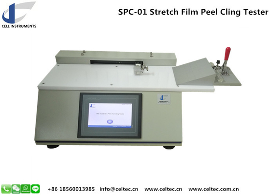 Pvc Wrapping Film Cling Peeling Force Test Machine Model Spc-01 Stretch Film Two Layer Wrapping Force Tester