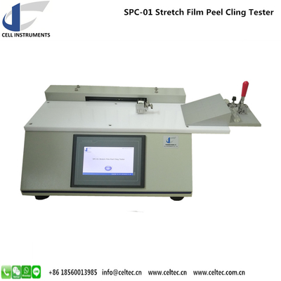 Pvc Wrapping Film Cling Peeling Force Test Machine Model Spc-01 Stretch Film Two Layer Wrapping Force Tester