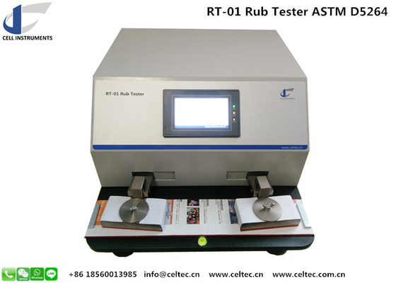 Ink Rub Tester Single Station Ink Abrasion Fastness Tester ASTM D5264 Ink Abrasion Tester