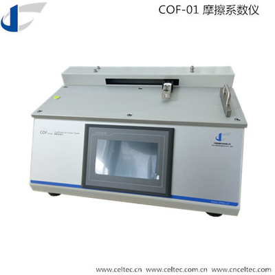 Plastic smoothness Test Material friction coefficient tester COF Tester Machine