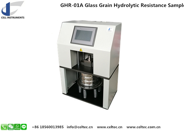 glass grain hydrolytic resistance sampler for vial bottles ISO 719 ...
