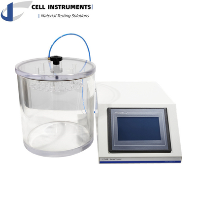 ASTM D3078 Bubble Emission waterproof bag pressure decay testing Machine  Leakage Tester For plastic Bloated Packaging