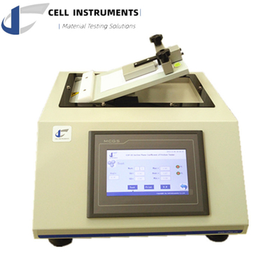 Celtec Inclined Paper Film Coefficient Of Friction Tester With Touch Screen Smoothness Detection Tester COF Tester