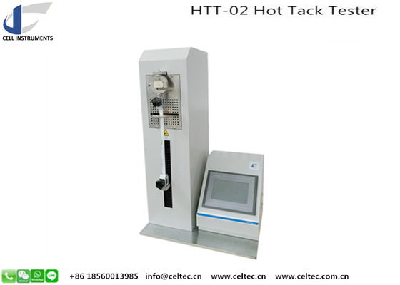 Hot Tack Tester HTT-02 ASTM F1921 Hot Tack Method B Polymer Heat Seal And Hot Tack Tester