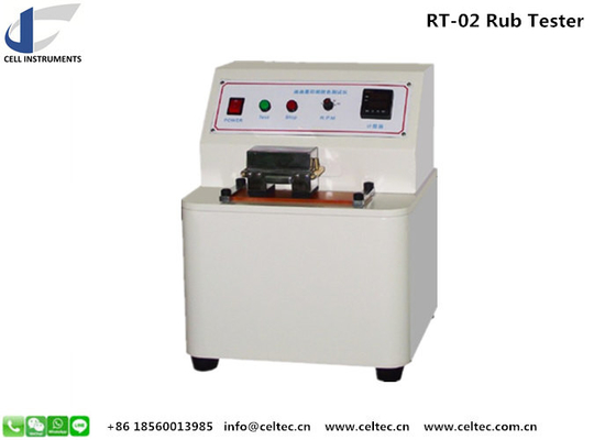Textile fabric cloth rub tester ASTM D5264 ink abrasion resistance tester