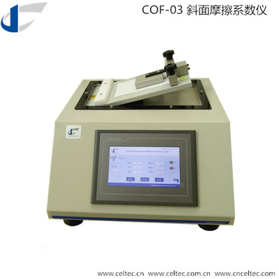 Material Friction Tester Static and kinetic COF tester ASTM D1894 ISO 8295