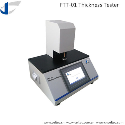 Accurate Thickness Gauge 0.1μM Plastic Film And Wafer Thickness Tester Dead Weight Mechnical Contact Method